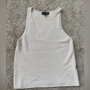 Organic cotton summer sweater tank